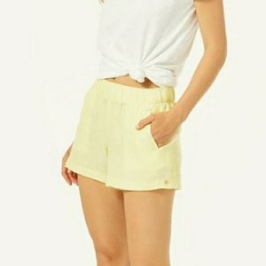 NEW Lilly Pulitzer Lilo Linen shorts, XL